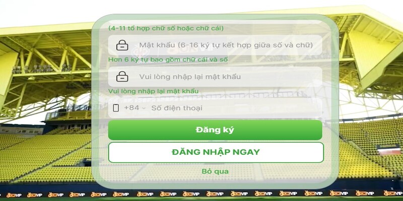 Đăng ký chơi săn cá tại OK9 chỉ mất vài phút